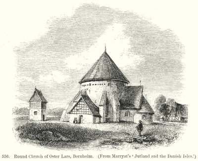 Round Church of Oster Lars, Bornholm by English School