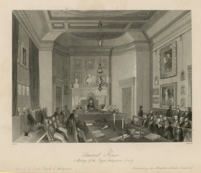 Royal Antiquarian Society by English School