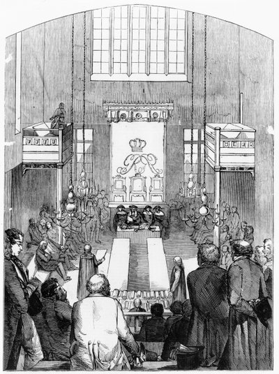 Royal Assent Given to the New Corn Bill in the House of Lords by English School