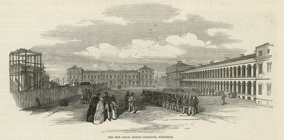 Royal Marine Barracks in Woolwich by English School