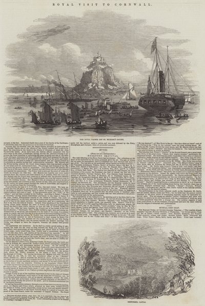 Royal Visit to Cornwall by English School