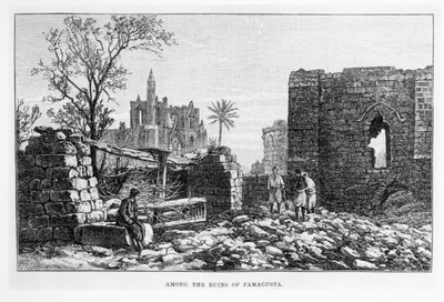 Ruins of Famagusta, Cyprus, from In an Enchanted Island by W.H. Mallock, published 1889 by English School
