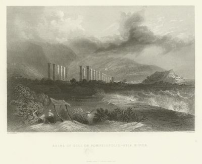 Ruins of Soli, or Pompeiopolis, Asia Minor by English School