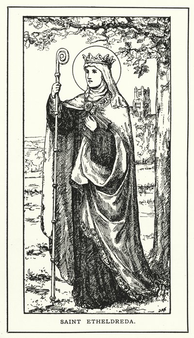 Saint Etheldreda by English School