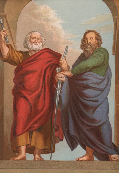 Saint Peter and Saint Paul by English School