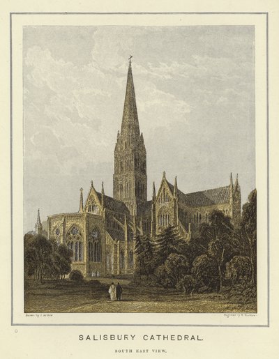 Salisbury Cathedral, South East View by English School