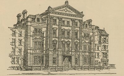 Samaritan Free Hospital for Women and Children, Lower Seymour Street, Portman Street, London by English School