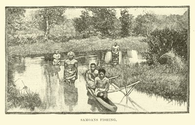 Samoans Fishing by English School