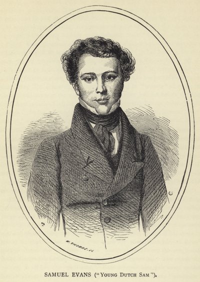 Samuel Evans, Young Dutch Sam by English School
