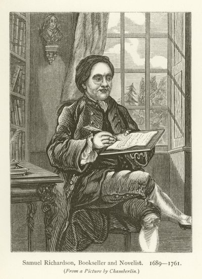Samuel Richardson, Bookseller and Novelist by English School