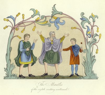 Saxon Mantles of the 8th Century by English School