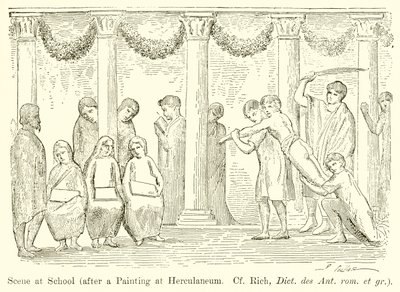Scene at School by English School