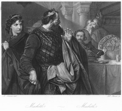 Scene from Macbeth by English School