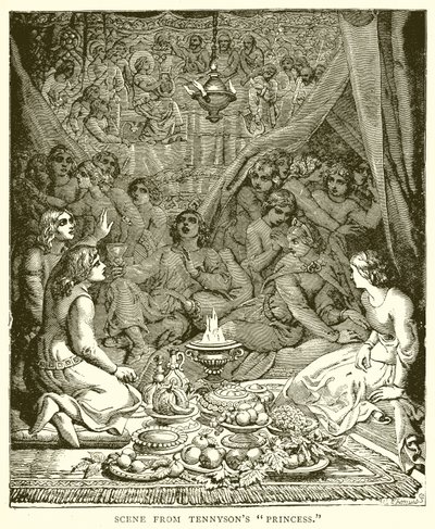 Scene from Tennyson