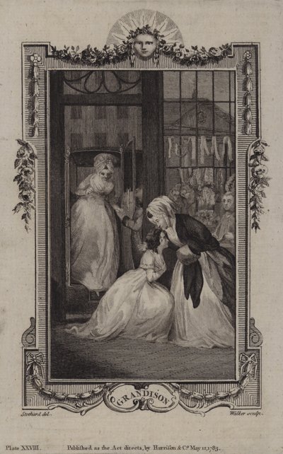 Scene from The History of Sir Charles Grandison by English School