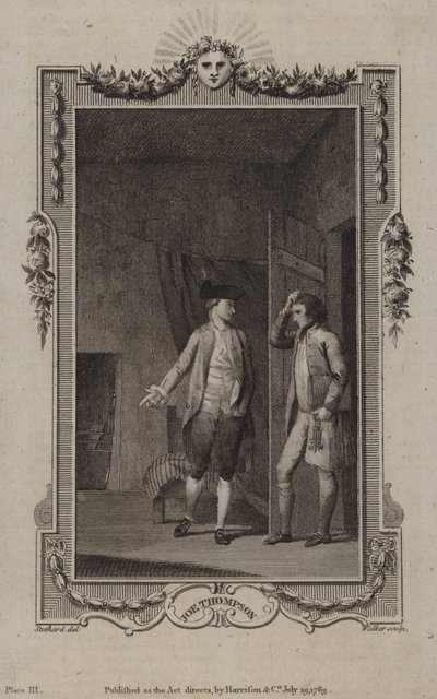 Scene from The Life and Adventures of Joe Thompson by English School