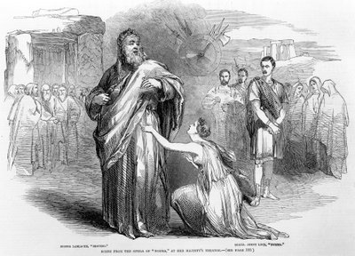 Scene from the Opera Norma at Her Majesty