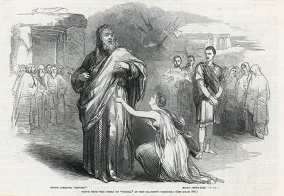 Scene from the Opera Norma at Her Majesty