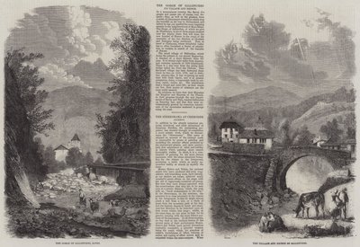 Scenes in Sallenches by English School