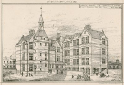 School Board for London, Great Hunter Street Schools, Old Kent Road by English School