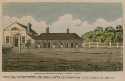 School of Industry and Pheasants Almshouses, Tottenham, London by English School