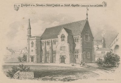 Schools of St Patrick and St Augustin by English School
