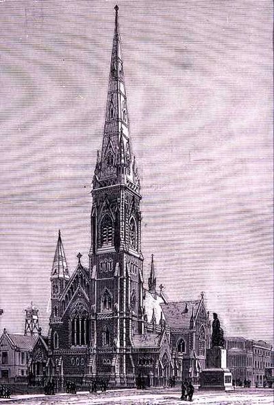 Scots Church, Collins Street, Melbourne, Australia, from 