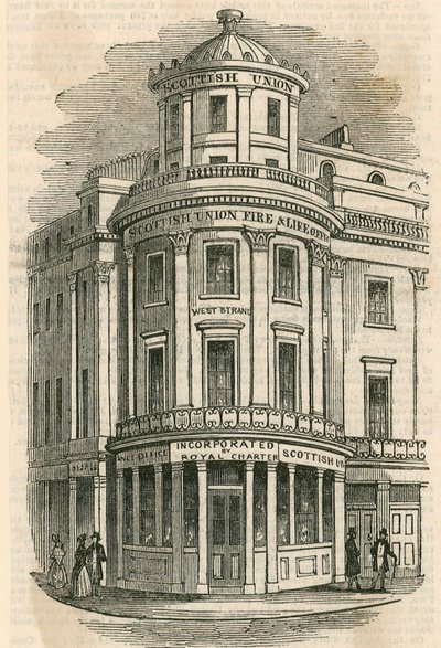 Scottish Union Insurance Company, The Strand, London by English School