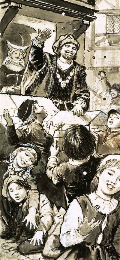 Scrambling for hot pennies in Rye by English School