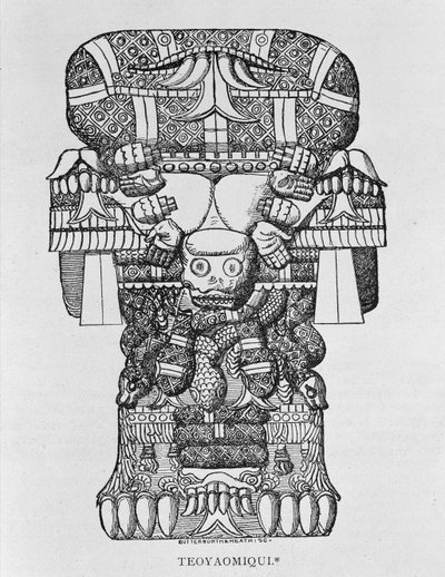 Sculpture of the Goddess Coatlicue, from 