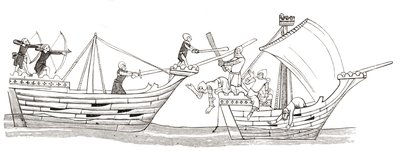 Sea Fight, Early 14th Century, from 