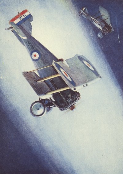 Searchlight Practice in the Royal Air Force by English School