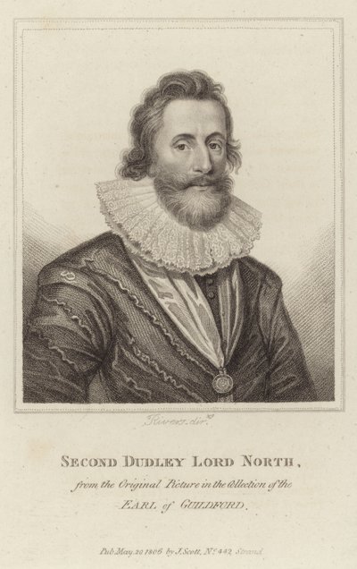 Second Dudley Lord North by English School