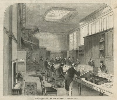 Secret Office at the General Post Office by English School