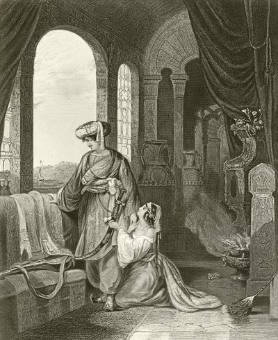 Selim and Zuleika by English School