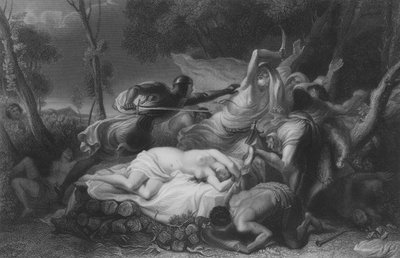 Serena Rescued by the Red-Cross Knight by English School