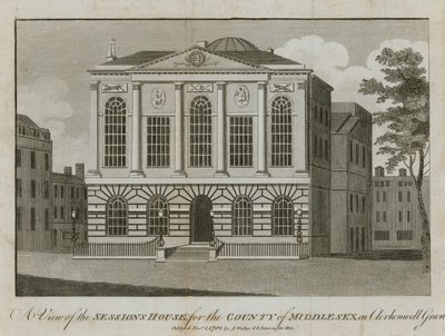 Sessions House, Clerkenwell by English School