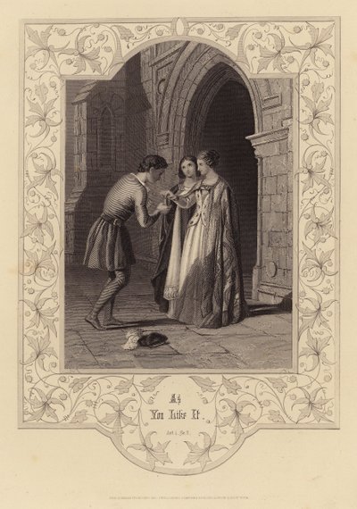 Shakespeare: As You Like It, Act 1, Scene 2 by English School