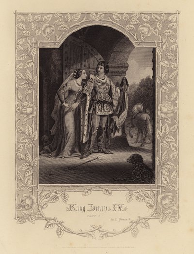 Shakespeare: King Henry IV, Part 1, Act II, Scene 3 by English School
