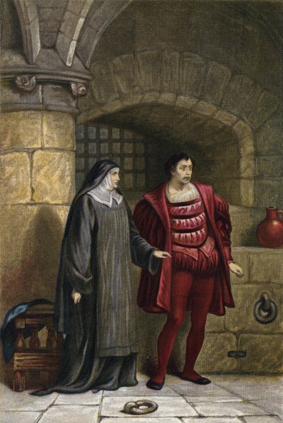Shakespeare, Measure for Measure, Act III, Scene 1 by English School