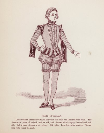 Taming of the Shrew: Page by English School