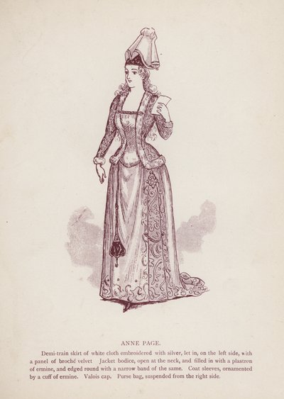 The Merry Wives of Windsor: Anne Page by English School