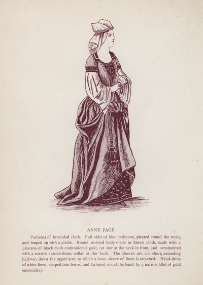 The Merry Wives of Windsor: Anne Page by English School
