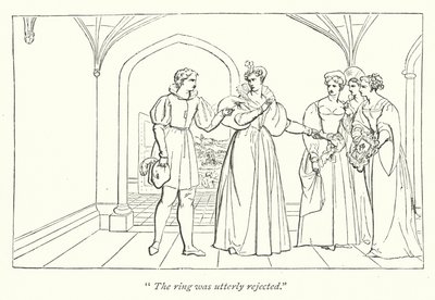 Two Gentlemen Of Verona; Julia rejects the ring by English School