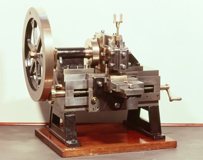 Shaping machine designed by James Nasmyth by English School