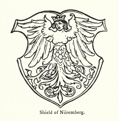 Shield of Nuremberg by English School