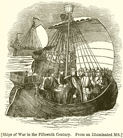 Ships of War in the Fifteenth Century by English School
