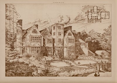 Shipton Hall by English School