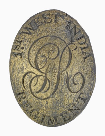 Shoulder belt plate by English School