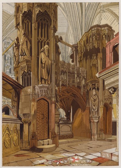 Shrine of Henry the Fifth by English School